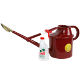 Haws Deluxe plastic watering can - red (1.5gal)