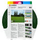 Gardena sprinkler hose green (15m) 