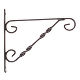 Black hanging basket bracket (12in.-14in.) 