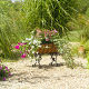 Cradle planter and liner