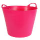 Medium tub trug - pink (26lt)