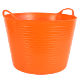 Large tub trug - orange (42lt)