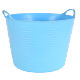 Large tub trug - blue (42lt)