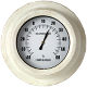 Westmeters antique white finish thermometer