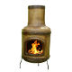 Large Traditional  Mexican clay Chimenea Vera Cruz