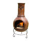 Large Traditional Mexican clay Chimenea Toluca