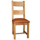 Vancouver chair with leather seat