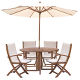 Wyevale Provence Gateleg 4 seater set 