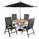 Hartman Rimini 4 seater teak set (1.2m)