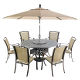 Hartman Torino 4 seater Lattice set (1.2m)