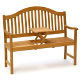 Bench with collapsible table
