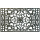 Large rectangle cast iron doormat 