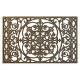 Small rectangle cast iron doormat 