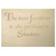 The best fertiliser - cream plaque