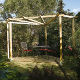 Pergola kit for Rowlinson deck kit