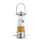 Stainless steel seed feeder for wild birds (8in)