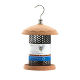 Terracotta punched mesh peanut feeder for wild birds (6in)