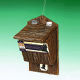 Rustic bat box