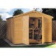 Rowlinson 9x12 shiplap workshop