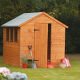 Forest heavy duty shiplap shed 8x6
