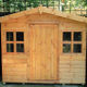 Halls Little Gem 6x4 wooden playhouse