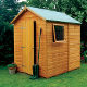 Rowlinson Premier modular shiplap apex shed